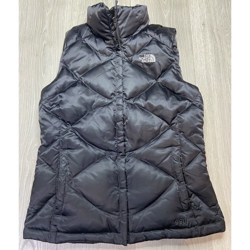 The North Face Black Puffer Vest